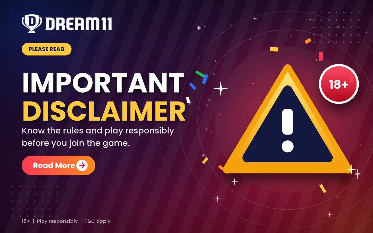 Important disclaimer for this independent Dream11 guide