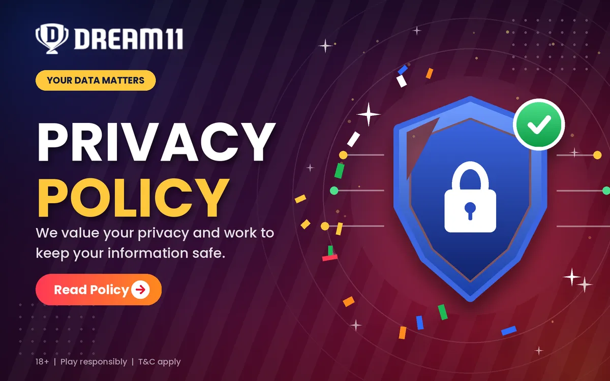 Privacy policy for the independent Dream11 guide website