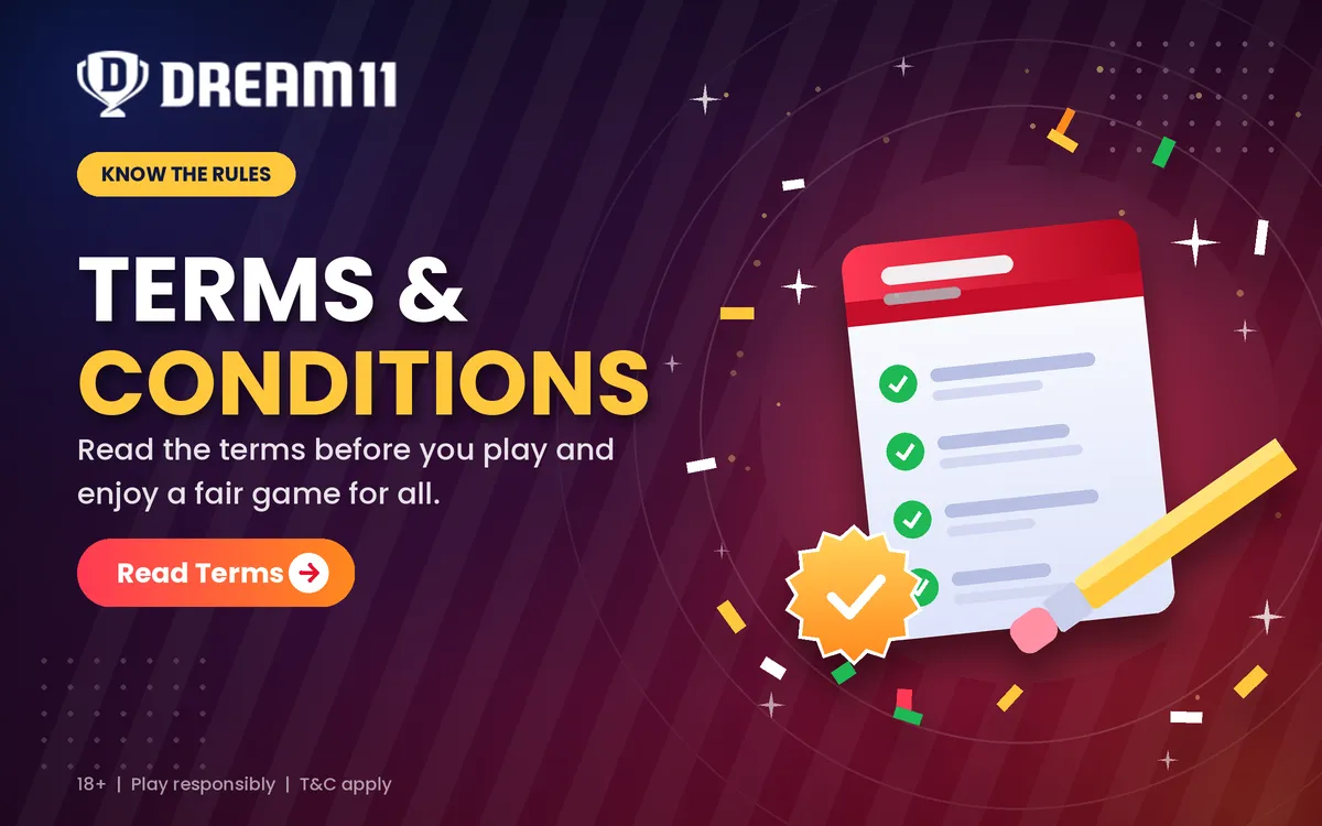 Terms and conditions for using this independent Dream11 guide website